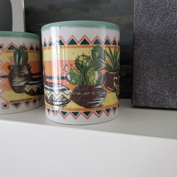 VINTAGE Stanley Papel Catcus Mugs - Picture 3 of 6